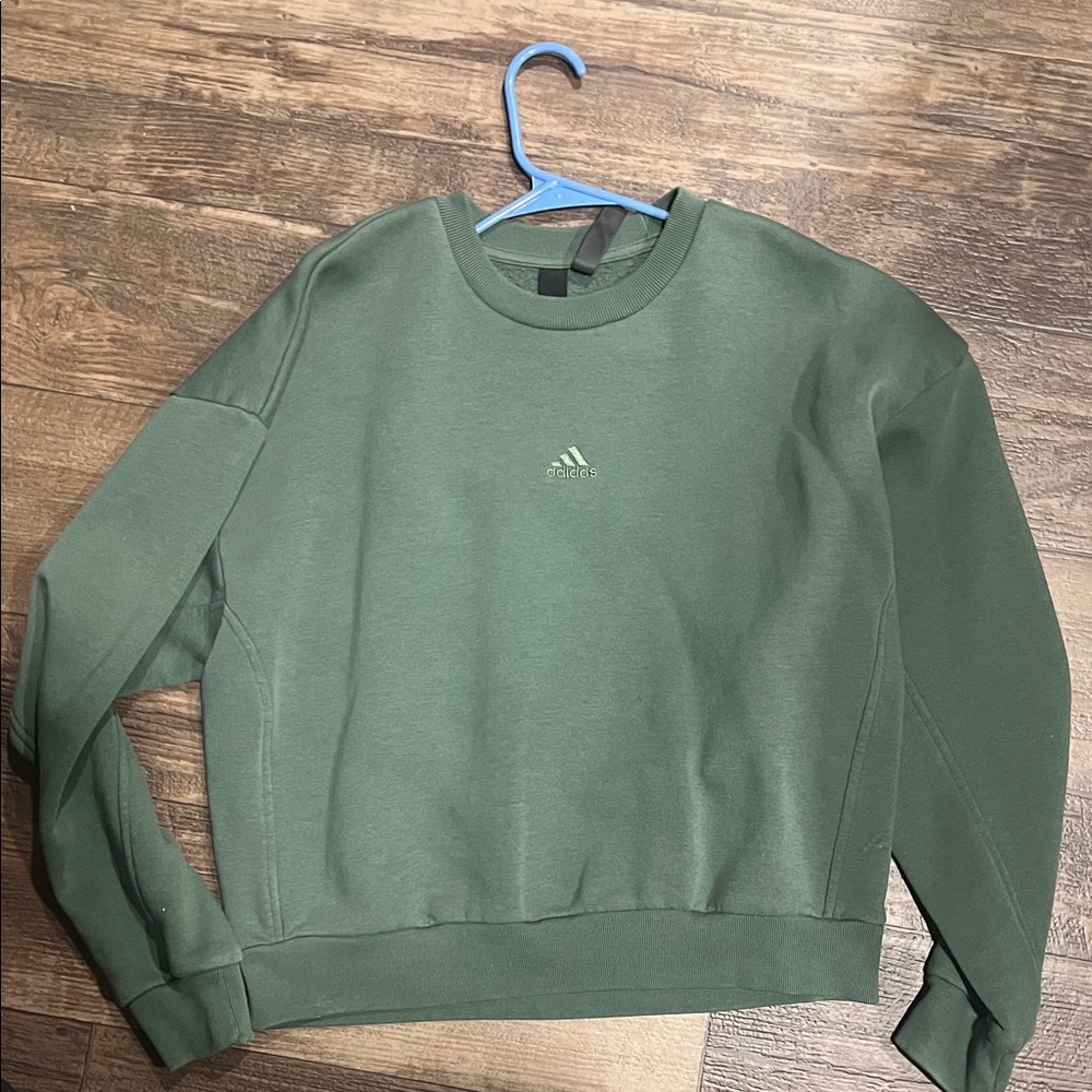 Adidas Forest Green Crewneck Sweatshirt
